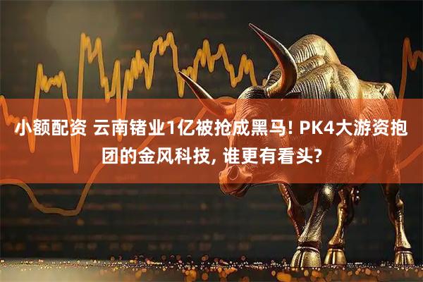 小额配资 云南锗业1亿被抢成黑马! PK4大游资抱团的金风科技, 谁更有看头?